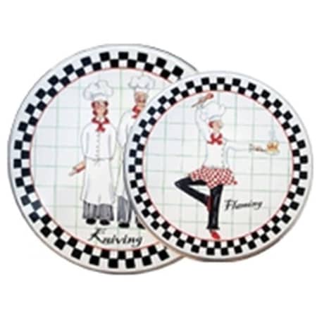 Reston Lloyd Reston Lloyd 4-412-W Tin Burner Cover Set  Night Shift 4-412-W